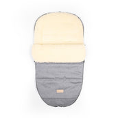 Winterfußsack wasserabweisend Innenfutter aus Merinowolle - Kinderwagen
