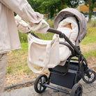 Winterfußsack Kaschmir – luxuriös & warm für Kinderwagen & Autoschale - Winterfußsack