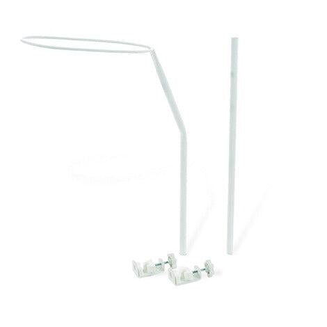 Himmelstange weiß universal Babybett Kinderbett Gitterbett Wiege Beistellbett-Baldachine & Betthimmel-District for Kids-District for Kids