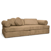 Spielsofa Cord – Kreativer Spielspaß & Gemütlichkeit - Braun - Spielsofa