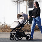 Fußsack aus Musselin – Atmungsaktiv für Kinderwagen, Babywanne & Autoschale District for Kids