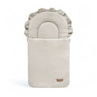 Babyschlafsack Dreamy Musselin – Atmungsaktiver Ganzjahresschlafsack - Beige / 75 cm / 2.5 Wert - Babyschlafsack