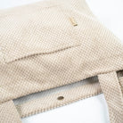 Shopper Mom Bag Waffelpique - Ideal für den Alltag, Kinderwagen, Cross Shoulder District for Kids