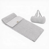 Kinderschlafsack aus Cord inkl. Tasche & Kissen – perfekt für unterwegs & zuhause District for Kids