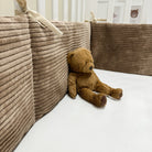 Bettumrandung Cord – Moderne & kuschelige Umrandung für Babybett & Beistellbett - Bettumrandung