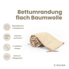 Bettumrandung Baumwolle für Baby- und Beistellbetten – Schutz, Komfort & Qualität District for Kids