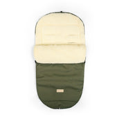 Winterfußsack wasserabweisend Innenfutter aus Merinowolle - Kinderwagen