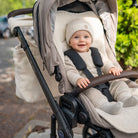 Sitzauflage Teddystoff Bouclé für den Kinderwagen - universell passend District for Kids