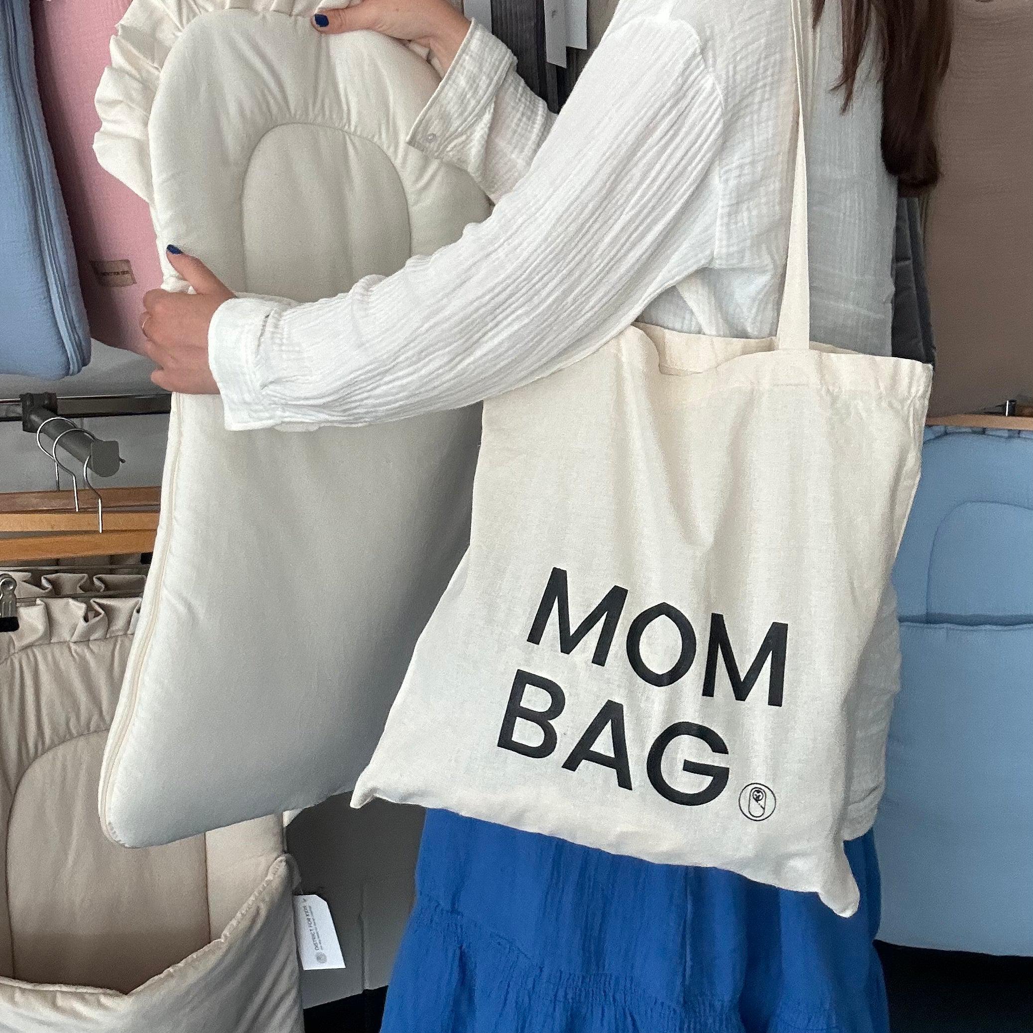 MOM BAG Baumwolltasche, Jutebeutel, Stoffbeutel-Tasche-District for Kids-District for Kids