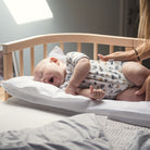 Mitwachsendes Babybett 7-in-1 – Ein Bett für viele Jahre | Quadratische Form-Babybett-Waldin-Natur-District for Kids