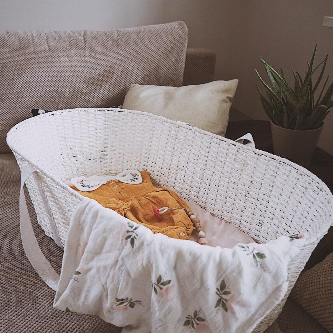 Moseskorb „Paper Dream“ inkl. Matratze-Moseskorb-AhojBaby-District for Kids