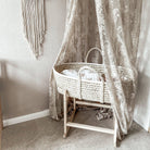 Moseskorb Weidengeflecht (Mais) inkl. Matratze-Moseskorb-AhojBaby-District for Kids