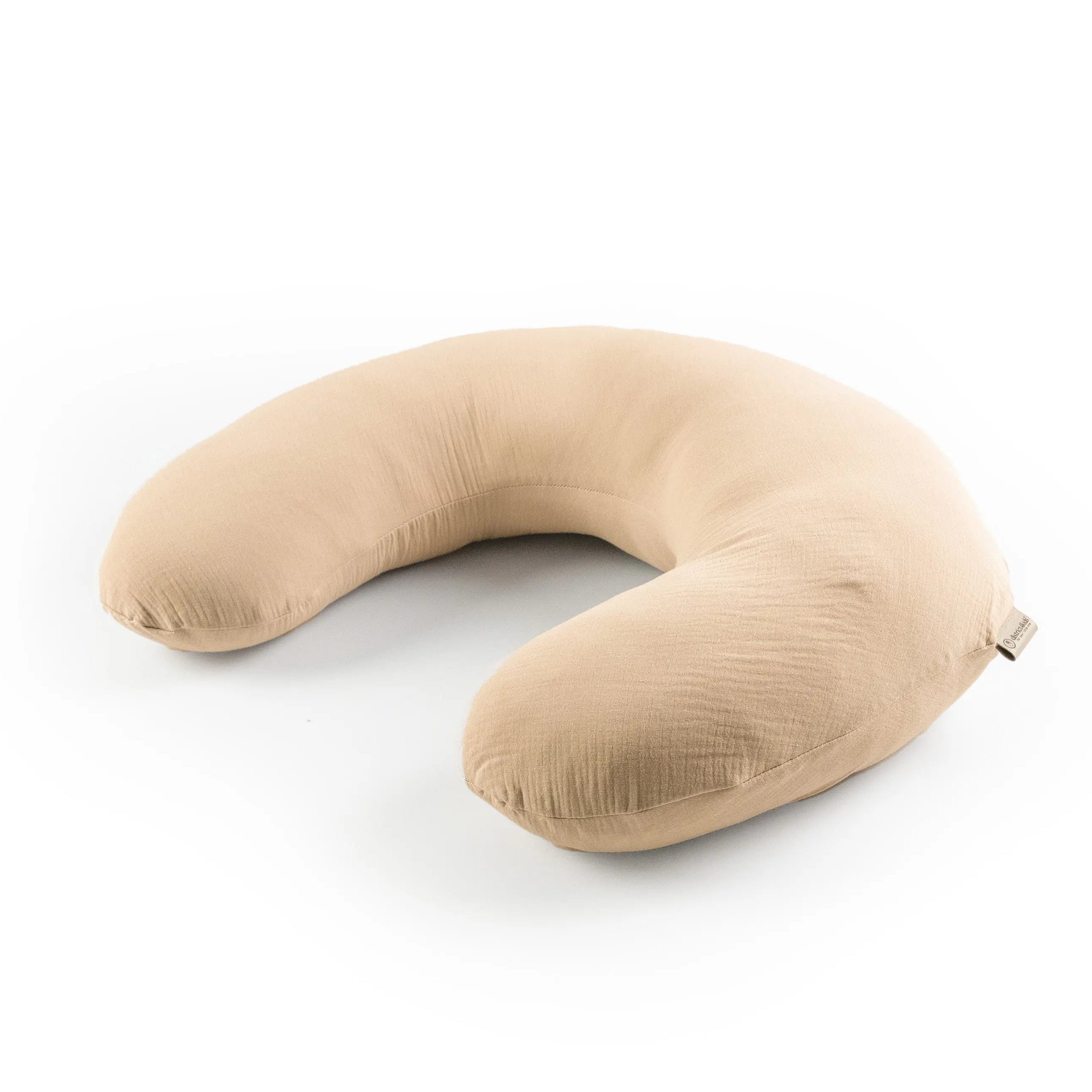 Stillkissen U-Form Musselin abnehmbaren Bezug – ergonomisch, Oeko-Tex, Halbmond District for Kids