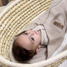 Pucksack Leinen mitwachsend - Atmungsaktiver Babyschlafsack - Pucksack