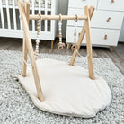 Pucksack Velours TOG 2.5-Babyschlafsack-District for Kids-Beige-80 cm-2.5 TOG-District for Kids