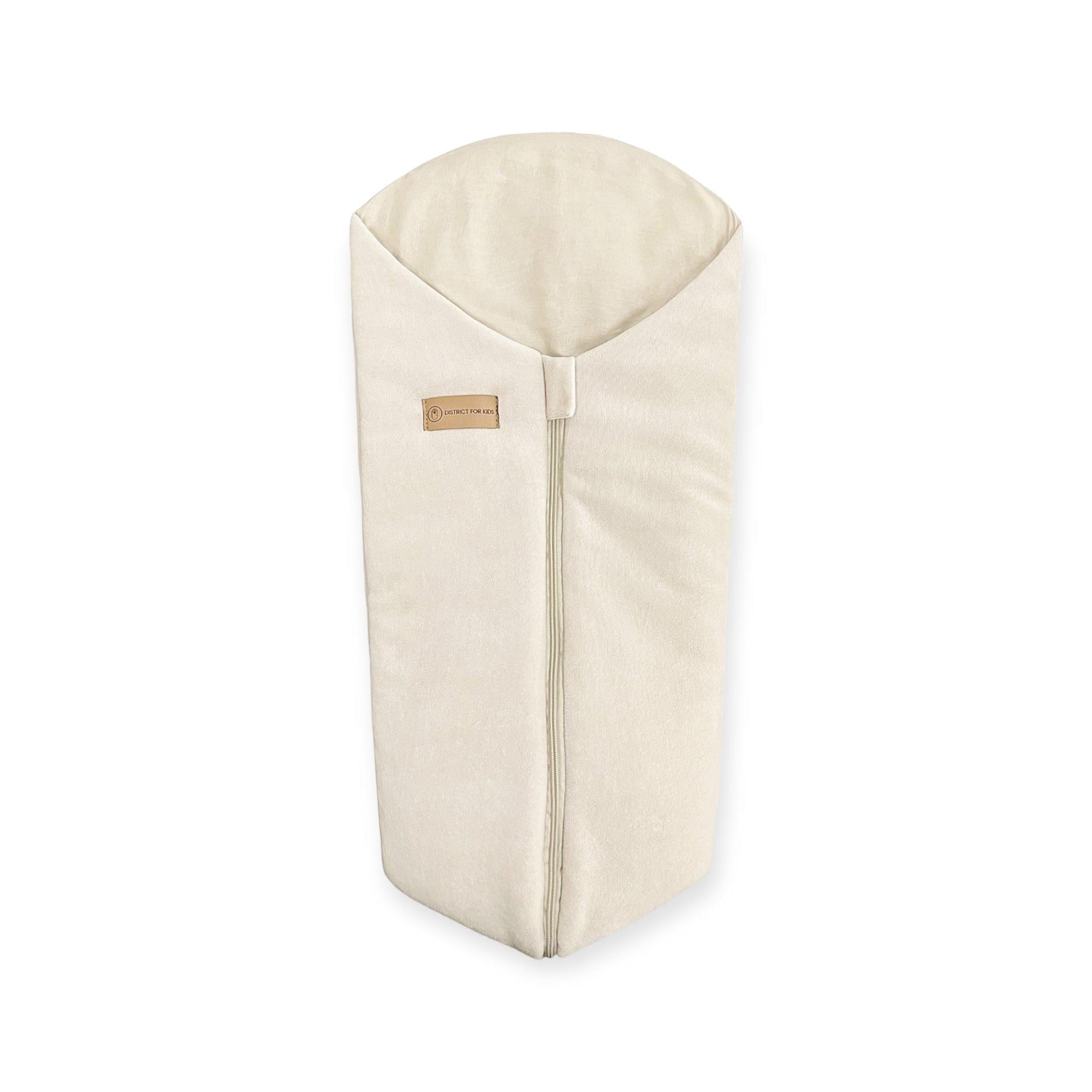 Pucksack Velours TOG 2.5-Babyschlafsack-District for Kids-Beige-80 cm-2.5 TOG-District for Kids