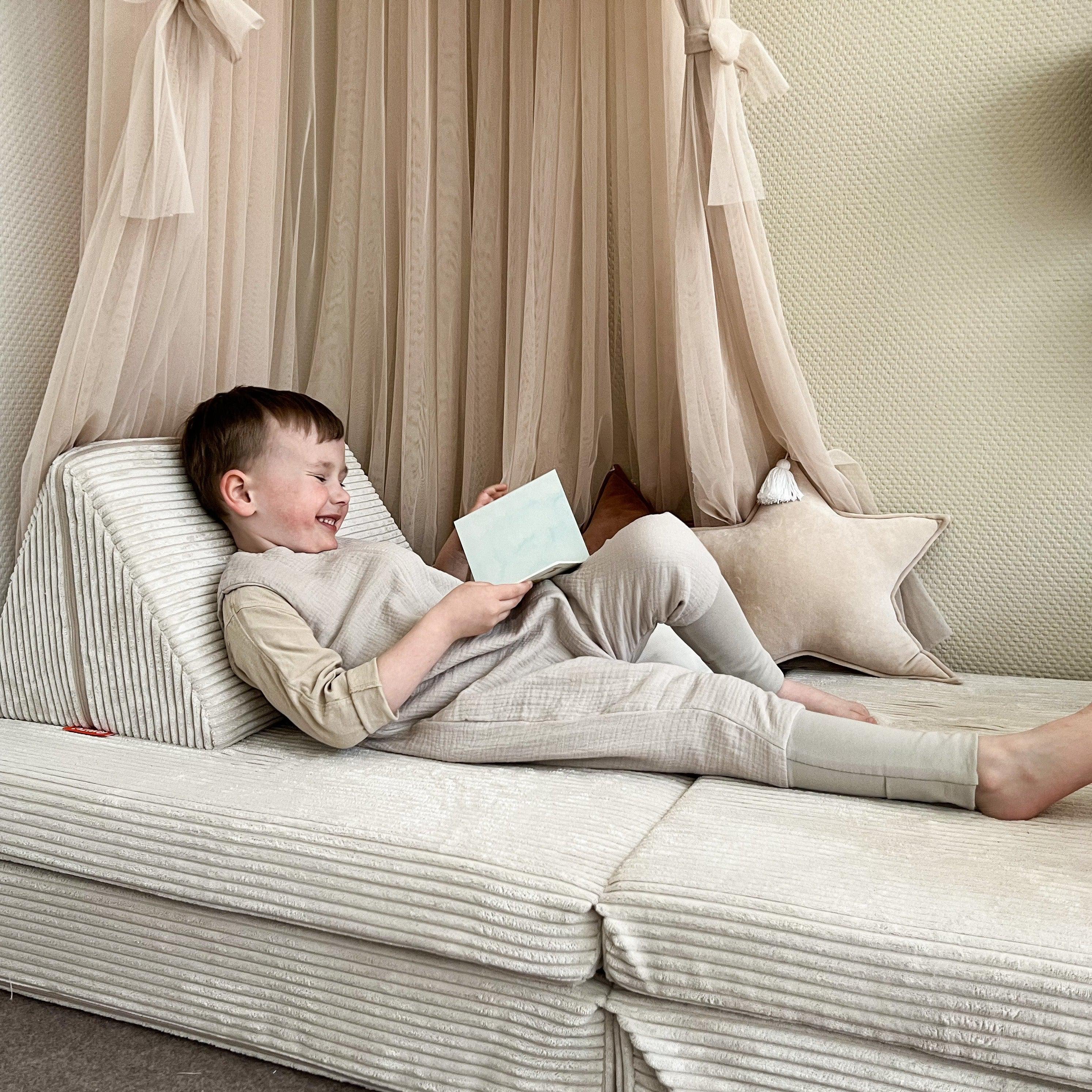 Schlafsack mit Füßen Musselin | 1.0 TOG-Babyschlafsack-District for Kids-Beige-70 cm-1.0 TOG-District for Kids