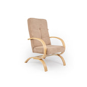 Stillsessel aus Cord – Ergonomisch stilvoll & vielseitig einsetzbar - Braun - Stillsessel