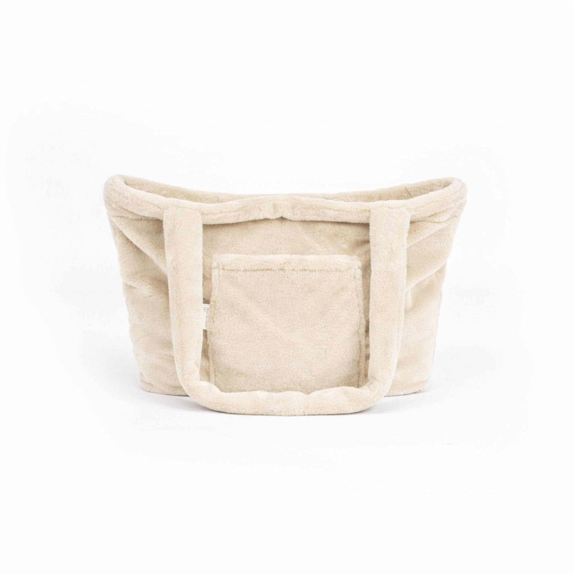 Shopper beige Kunstfell 