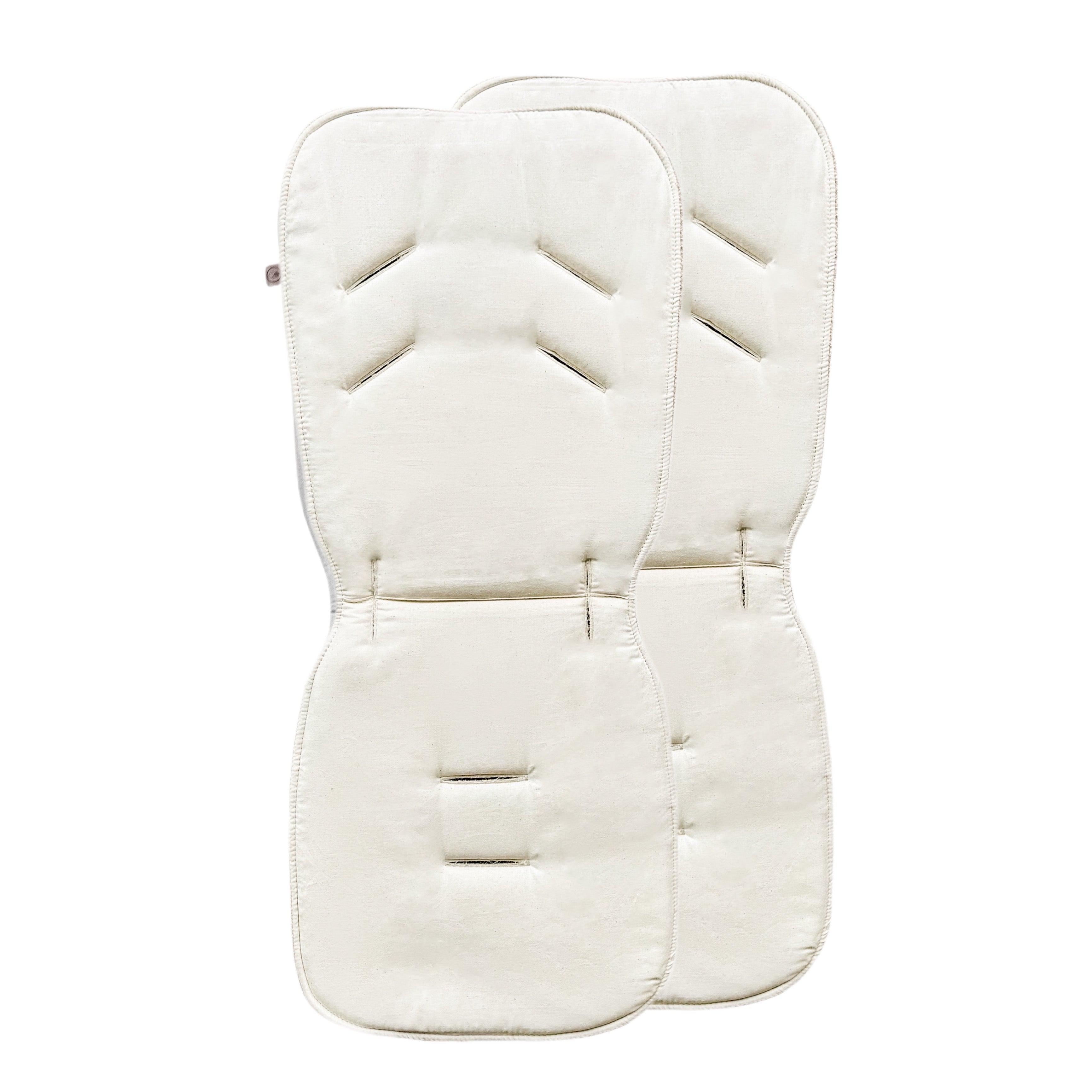 Sitzauflage Universal für den Kinderwagen Organic Bio Baumwolle-Zubehör für Kinderwagen-District for Kids-Natur-District for Kids