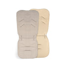 Sitzauflage Cord für den Kinderwagen Cord -universell passend - Beige - Sitzauflage
