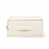 Sitzsack Cube Bouclé Teddy mit Stauraum | Hide and Seat