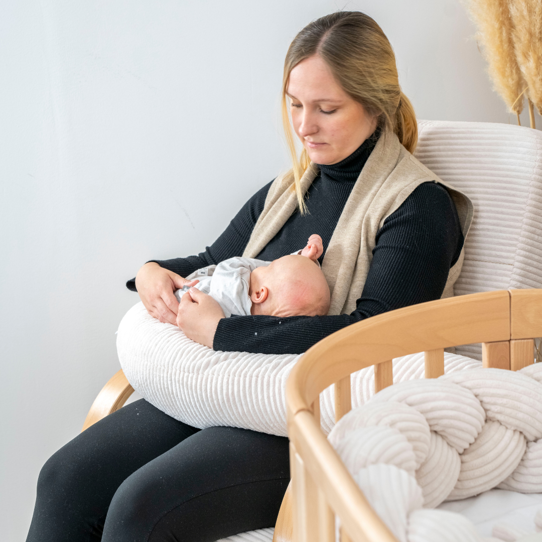 Stillkissen & Schwangerschaftskissen Cord XXL – ergonomisch & stilvoll - Stillkissen