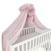 Tüll Betthimmel – Ein Traumhafter Hingucker für Baby- & Kinderzimmer-Baldachine & Betthimmel-District for Kids-Rosa-District for Kids