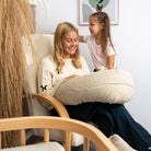 Stillkissen & Schwangerschaftskissen Bouclé Teddy XXL – ergonomisch weich & vielseitig - Stillkissen