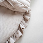 Babyschlafsack Cuddly Musselin mit Schleifen - ganzjähriger Puckschlafsack Babyschlafsack