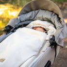 Winterfußsack Kaschmir – luxuriös & warm für Kinderwagen & Autoschale - Winterfußsack