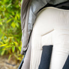 Sitzauflage Musselin für den Kinderwagen - universell passend - Einschlagdecke Autoschale