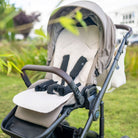 Sitzauflage Cord für den Kinderwagen Cord -universell passend - Sitzauflage