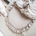 Babyschlafsack Cuddly Musselin mit Schleifen - ganzjähriger Puckschlafsack Babyschlafsack