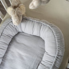 Babynestchen Musselin – Weicher mitwachsender Baby Kokon - Babynestchen