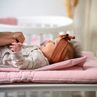 Wickelauflage Musselin mit Unterlage – natürlich & kuschelig für dein Baby - Wickelauflage