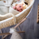 Pucksack Teddystoff Boucle mitwachsend - Nachhaltiger Babyschlafsack - Pucksack