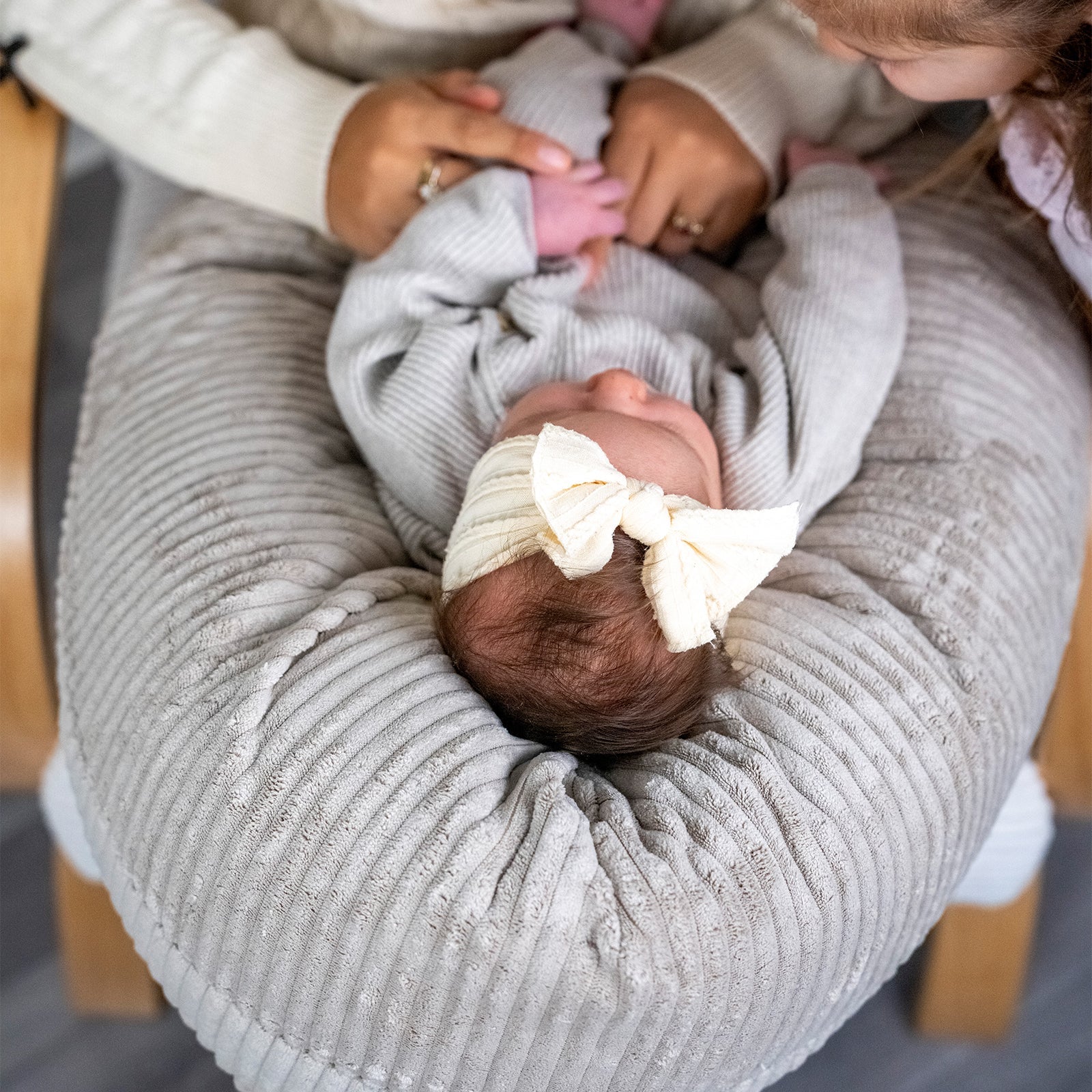 Stillkissen & Schwangerschaftskissen Cord XXL – ergonomisch & stilvoll - Stillkissen