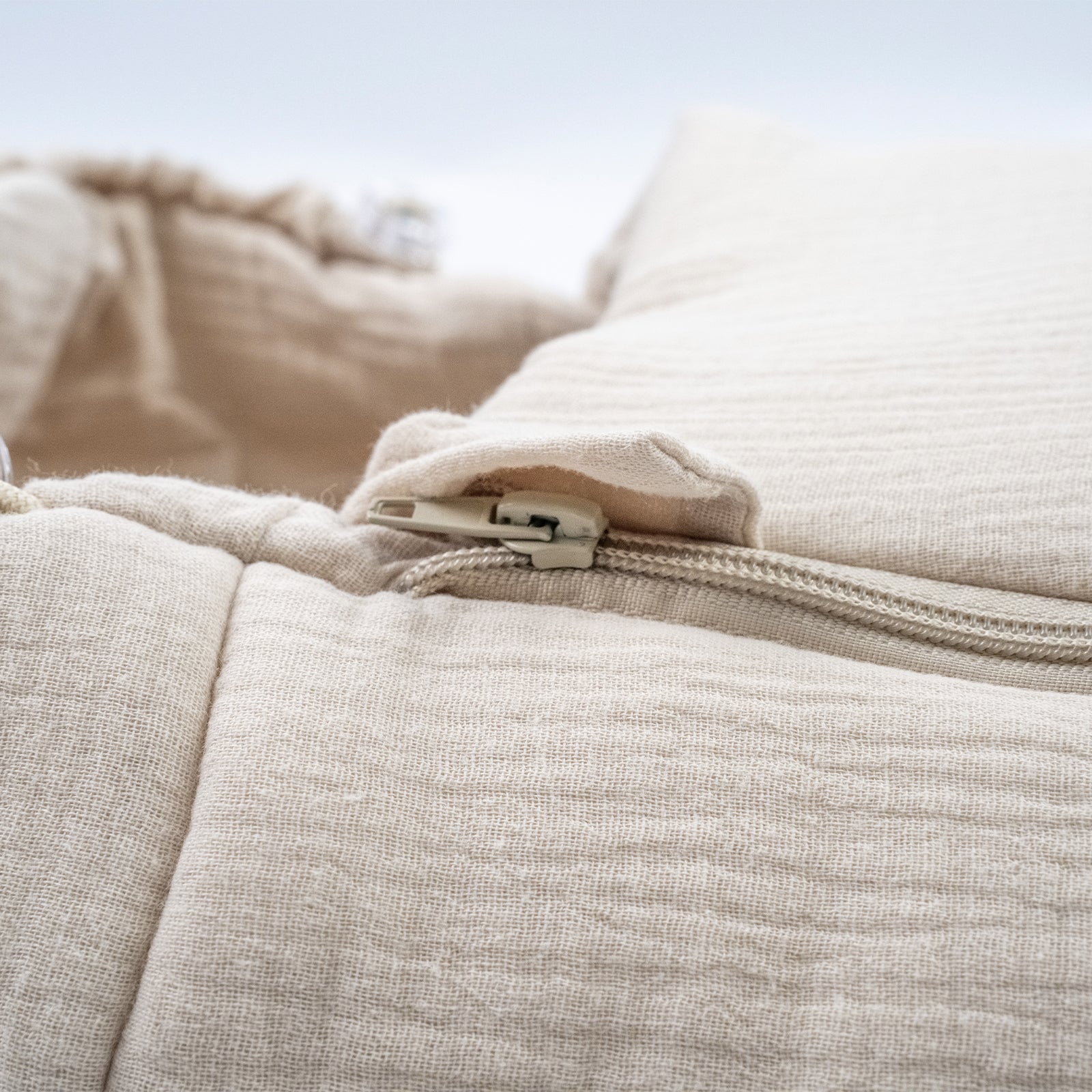 Winterfußsack Musselin – atmungsaktiv & warm für Kinderwagen & Autoschale - Winterfußsack