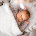 Babyschlafsack Dreamy Teddy Boucle - kuscheliger Ganzjahreschlafsack - Babyschlafsack