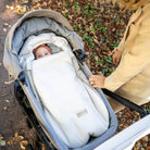 Winterfußsack Kaschmir – luxuriös & warm für Kinderwagen & Autoschale - Winterfußsack