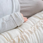 Babynestchen Bio Baumwolle – mitwachsender & nachhaltiger Baby-Kokon - Natur - Babynestchen