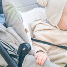 Sitzauflage Cord für den Kinderwagen Cord -universell passend - Sitzauflage