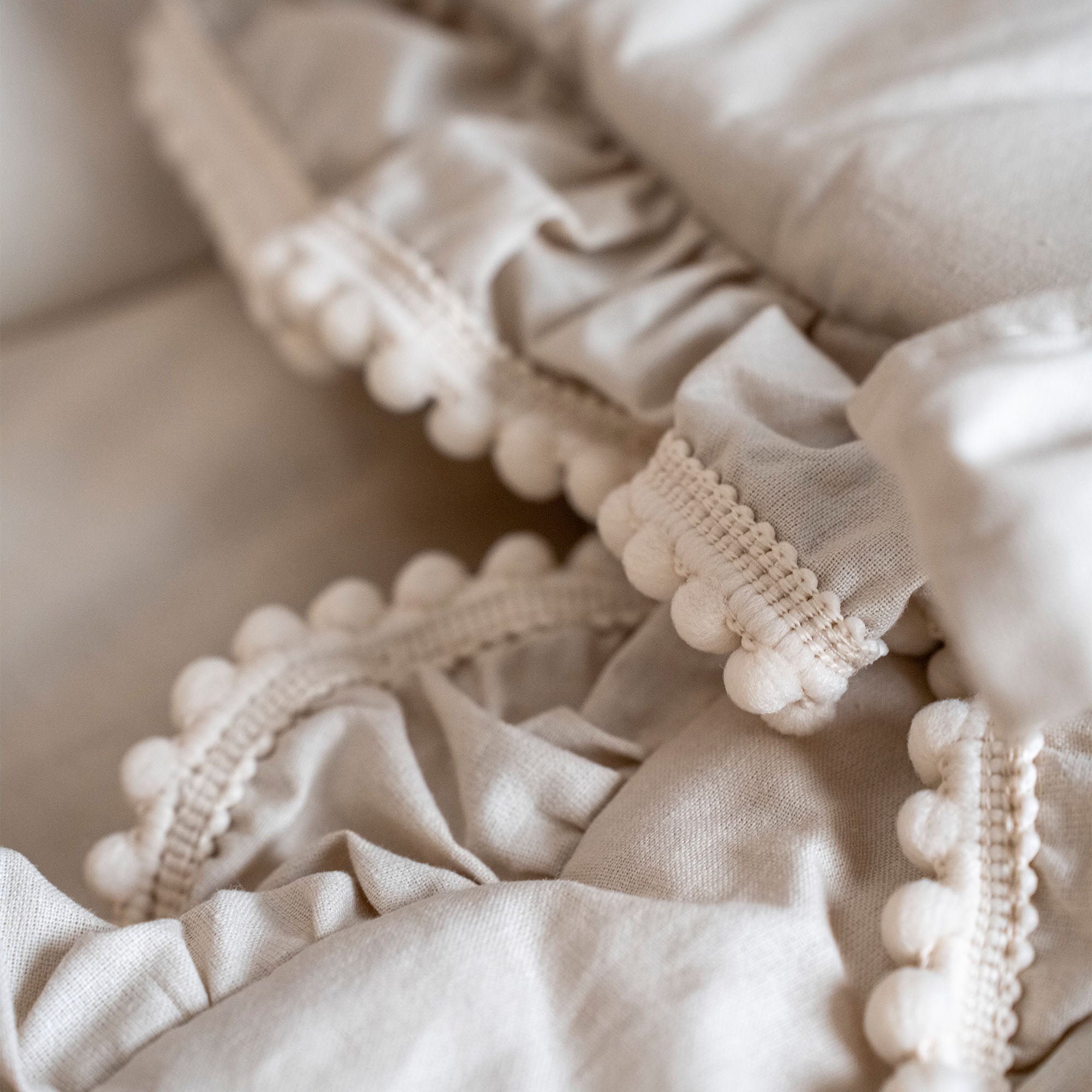 Babyhörnchen Boho für Babys – Puckdecke & Einschlagsdecke - Beige / 2.5 TOG - Einschlagdecke