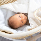 Babyhörnchen Baumwolle kariert – Puckdecke & Einschlagdecke - Kariert beige / 2.5 TOG - Babyhörnchen