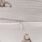 Stillkissen & Schwangerschaftskissen Musselin XXL | Teddybär - Stillkissen