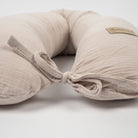 Stillkissen & Schwangerschaftskissen Musselin XXL - ergonomisch & vielseitig - Stillkissen