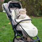 Winterfußsack wasserabweisend Innenfutter aus Merinowolle - Kinderwagen - Winterfußsack