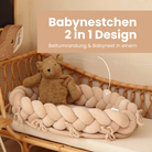 Babynestchen 2-in-1 – Kuscheliger Baby-Kokon & Bettumrandung - Babynestchen