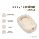 Babynestchen Baumwolle – Kuscheliger Baby-Kokon - Babynestchen